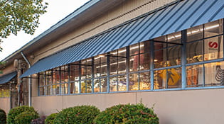commercial metal awning 2