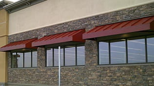 commercial metal awning 4