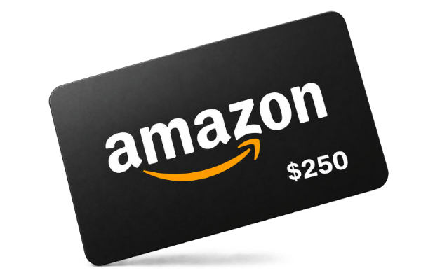 $250 Amazon Gift Card