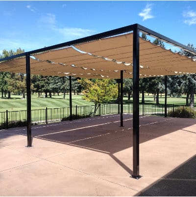 slide-wire canopy