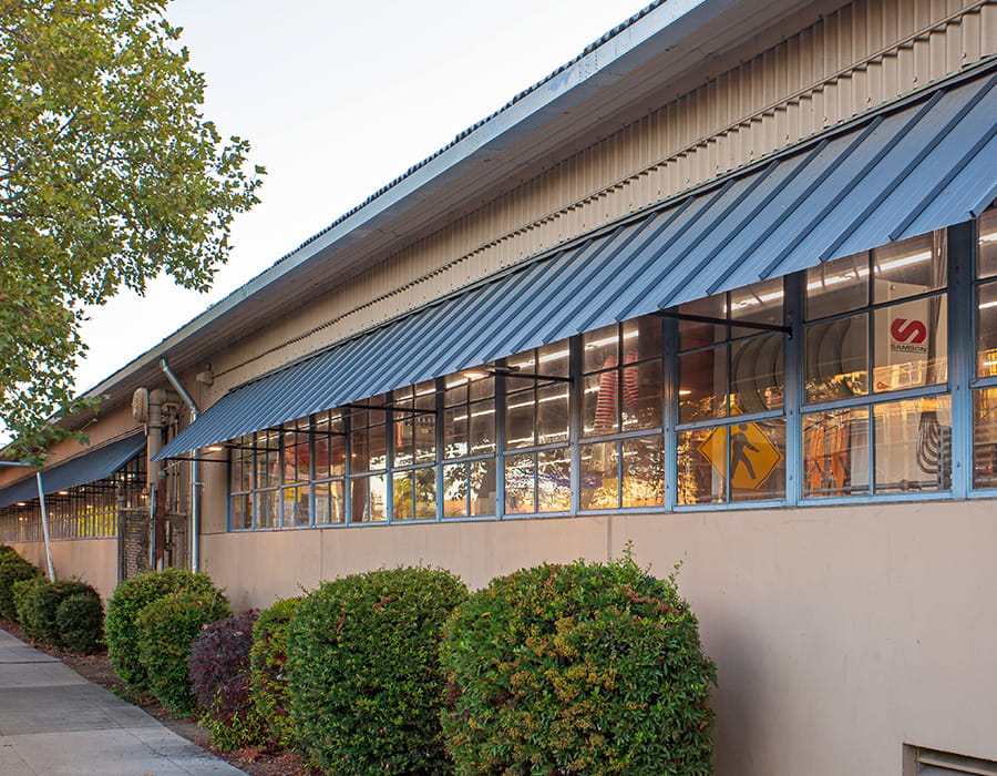 commercial metal awning 2