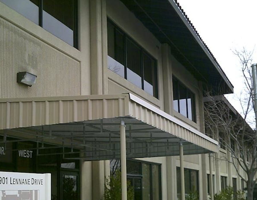 commercial metal awning 5