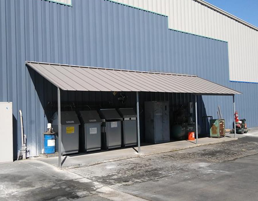 commercial metal awning 6