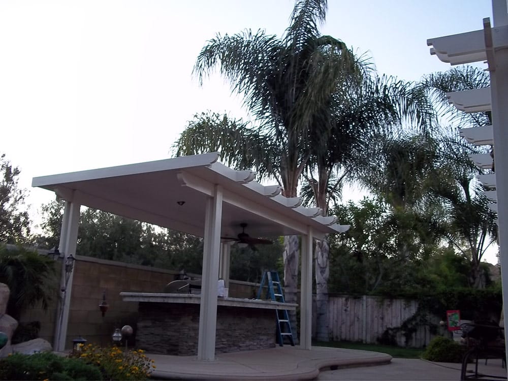 Insulated Roof patio cover example