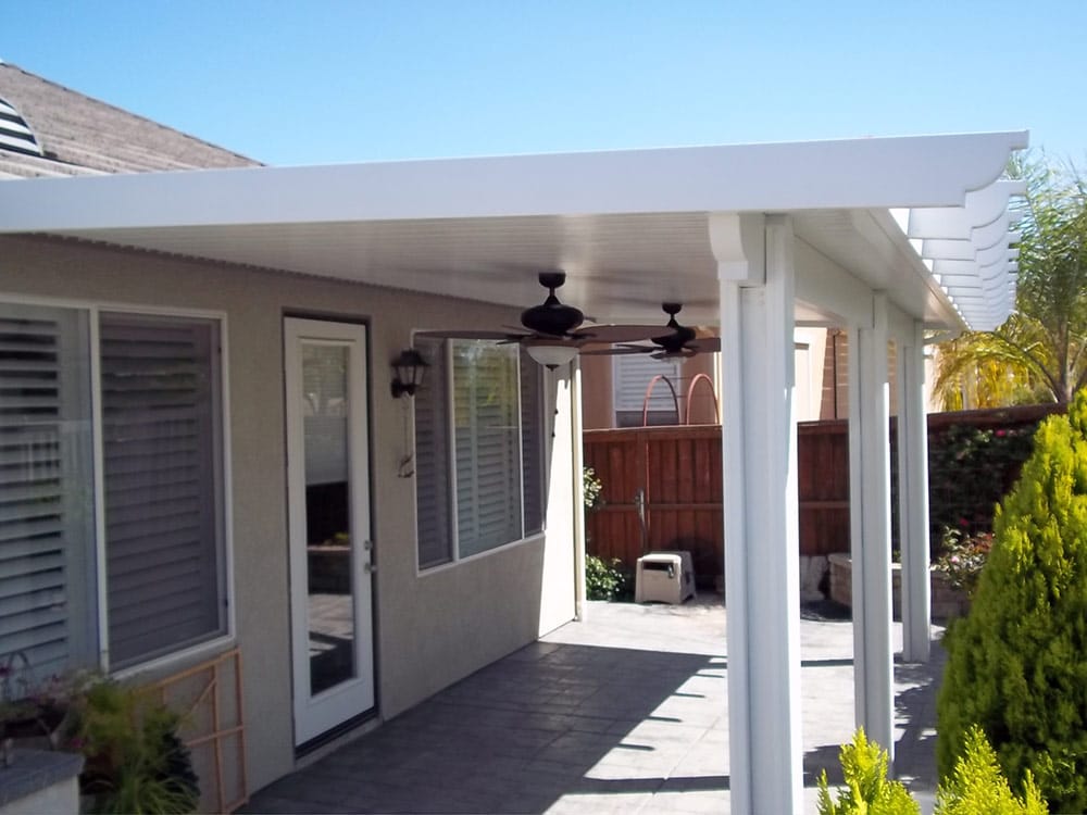 Insulated Roof patio cover example