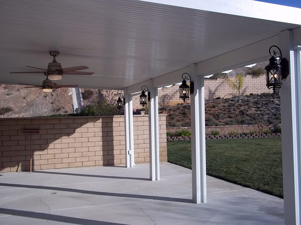 Insulated Roof patio cover example