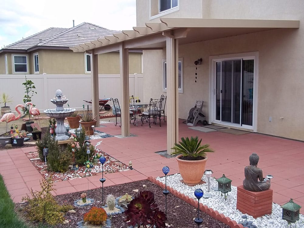 Insulated Roof patio cover example