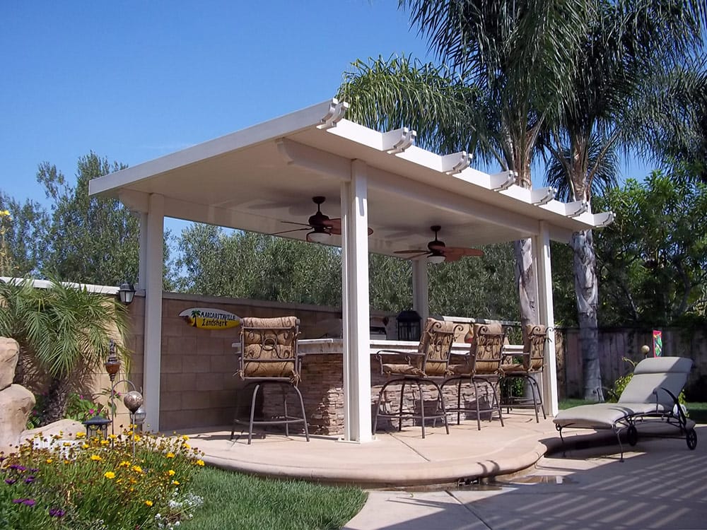 Insulated Roof patio cover example
