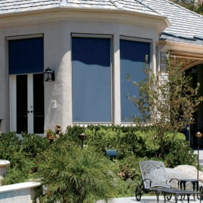 Patio Shade Screen Goodwin-Cole and KE offer CS4 Cassette Exterior Drop Screen