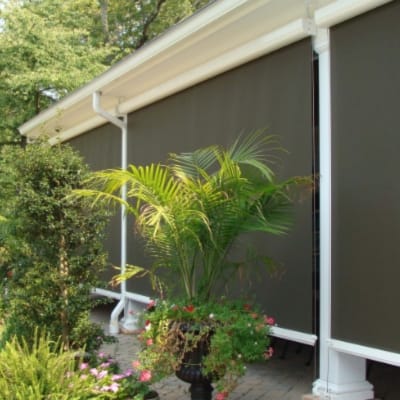 Patio Shade Screen Goodwin-Cole and KE offer CS5 Cassette Exterior Drop Screen