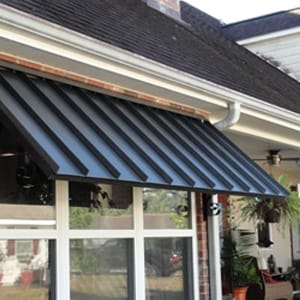 residential metal awning