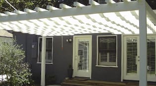 residential slide wire canopy gallery 5