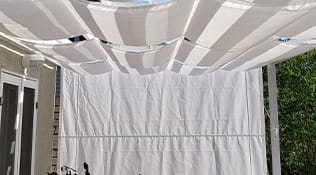 residential slide wire canopy gallery 6